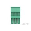 Te Connectivity Str Plug  3.5mm  Green  RH  3 1986370-3